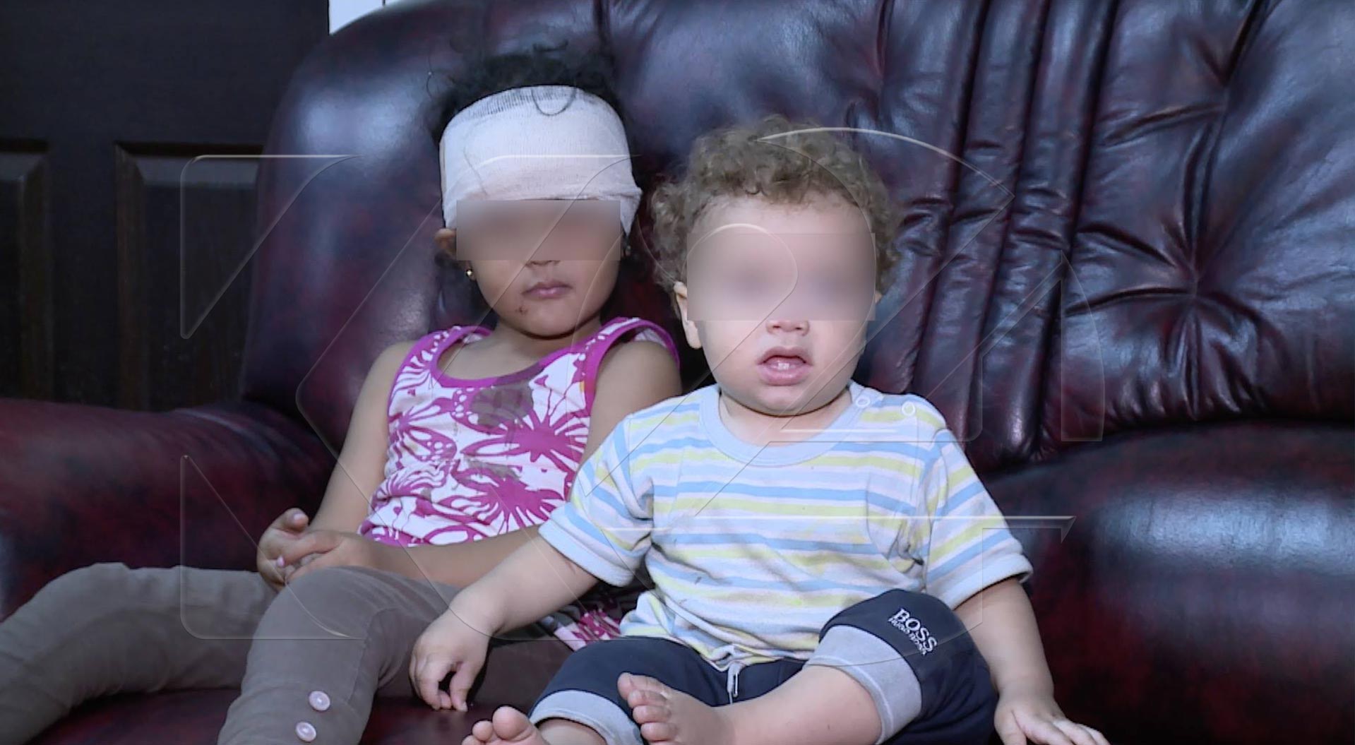 Laura Angela Hansen with her children sit with Kurdistan24 in Erbil, Kurdistan Region, Iraq, July 12, 2016. (Photos: Kurdistan24) 